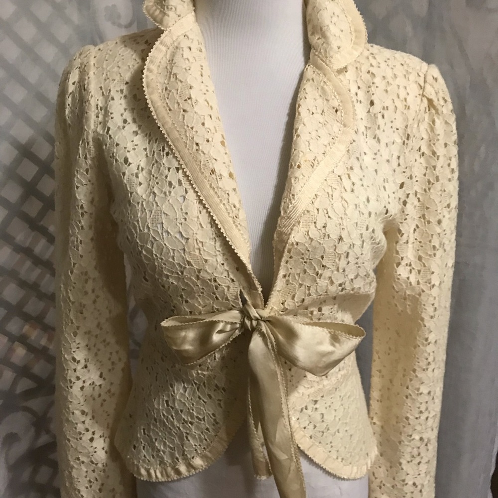 The Limited vintage lace jacket